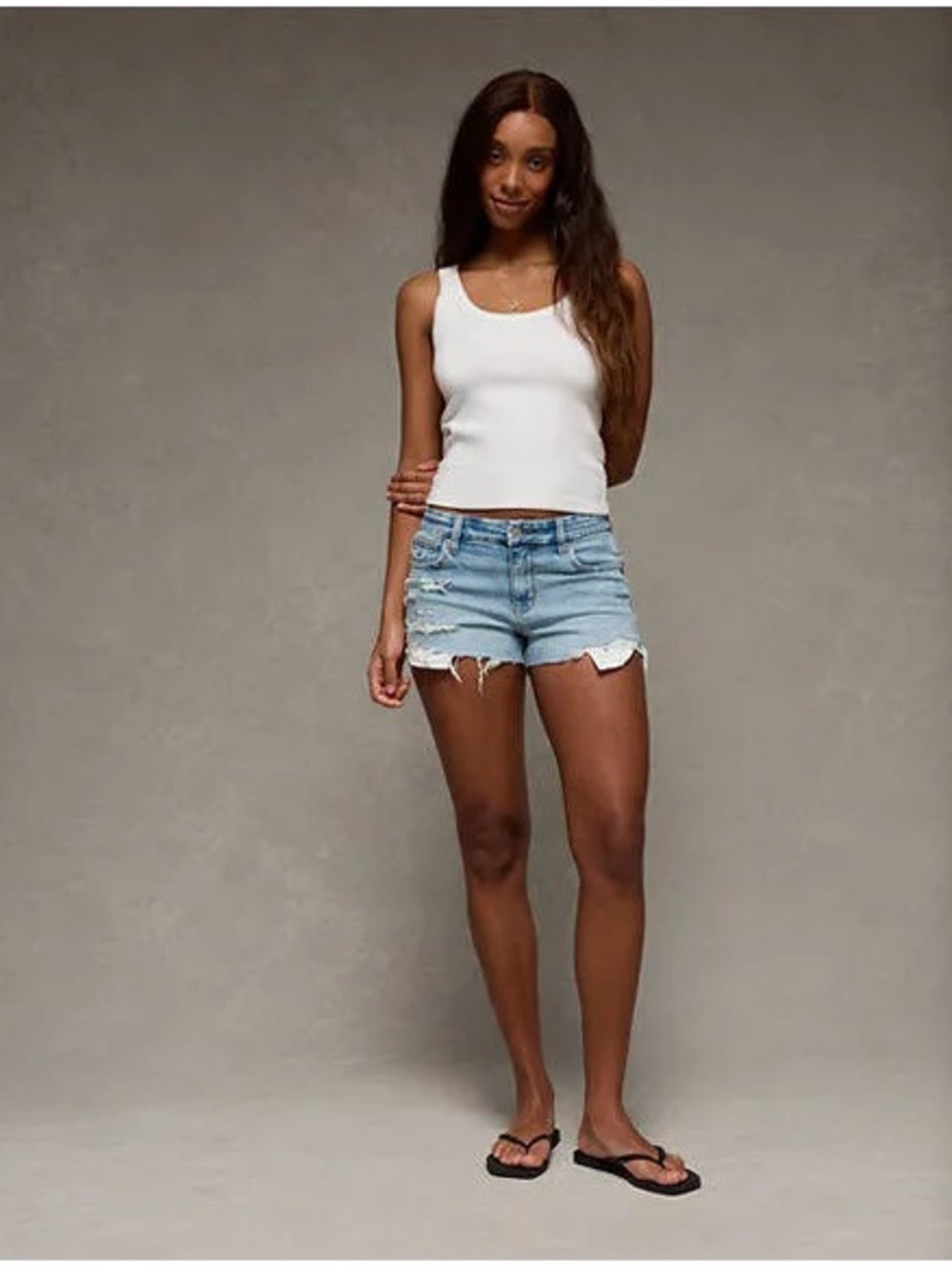 AE Next Level Curvy High-Waisted Shortie Women's